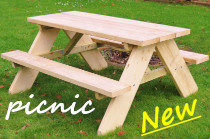 New Picnic Bench